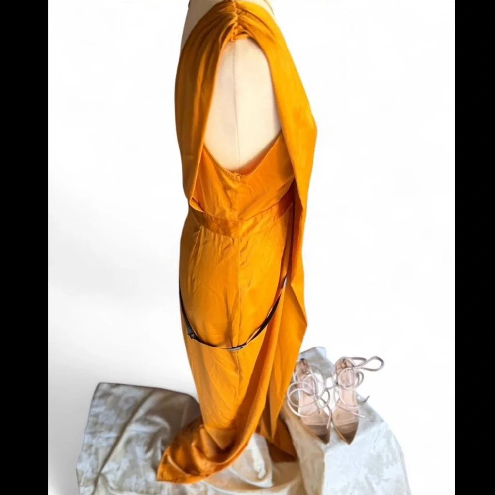 PLT Deep V Evening Dress: NWT - Picture 3 of 8